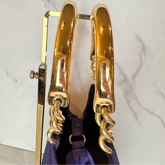 Prada Nylon Navy Blue Bucket Bag - Picture 13 of 16